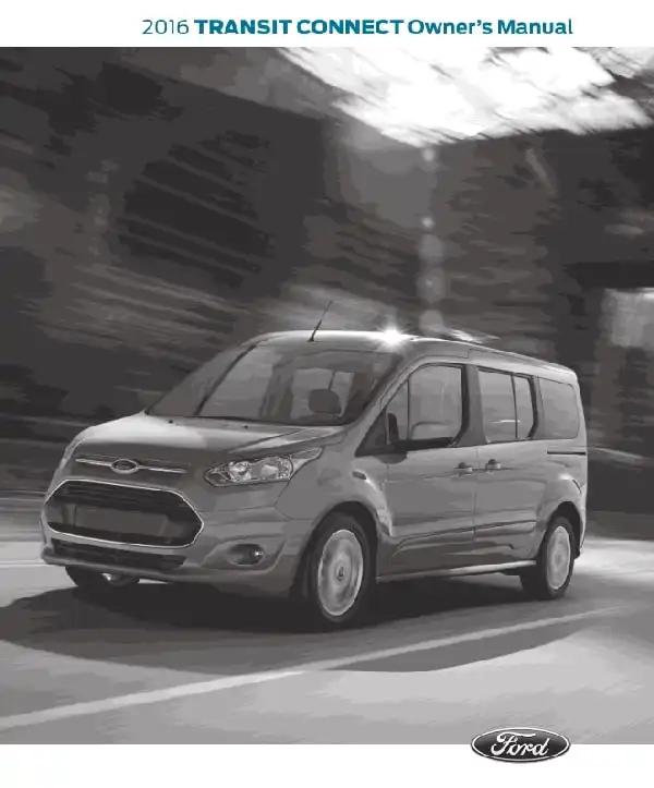 2017 ford transit connect owners manual