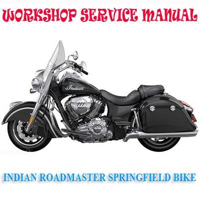 2017 indian roadmaster owners manual