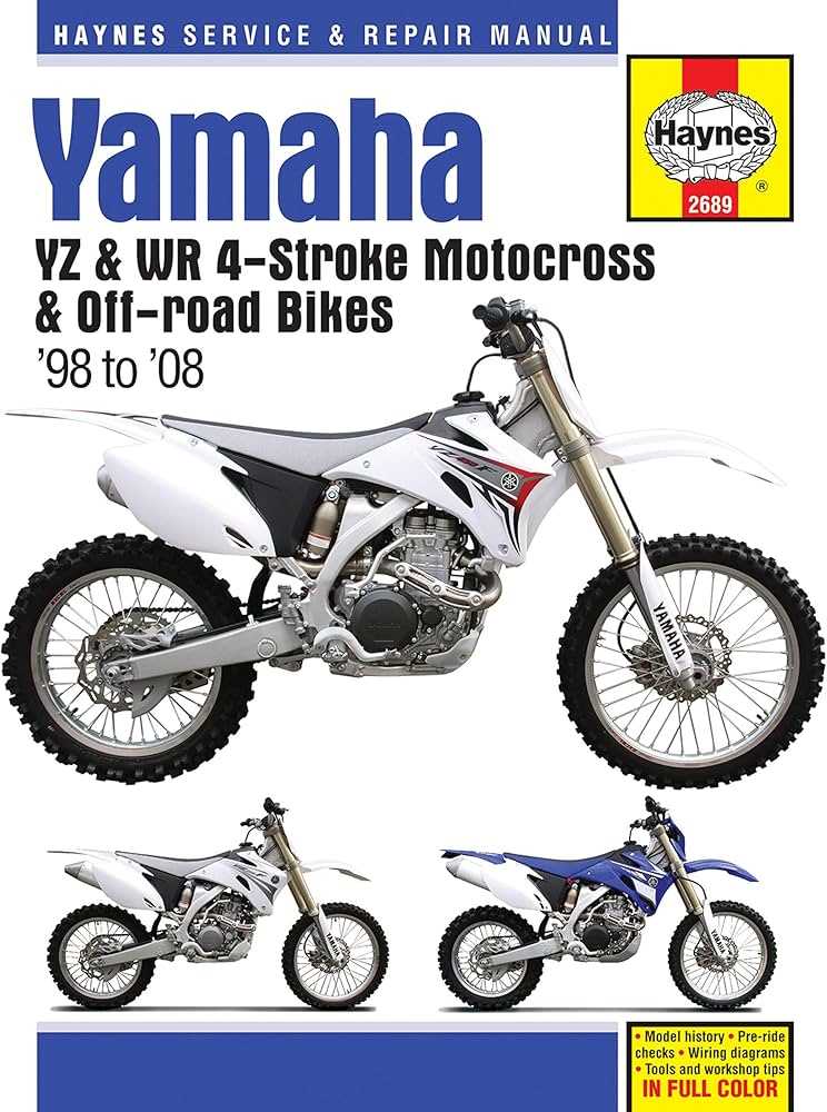 2017 yz450f owners manual