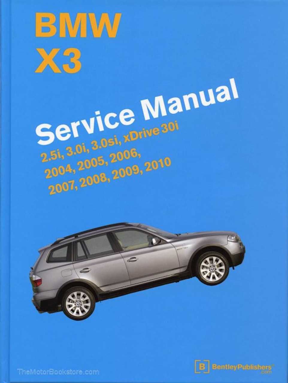 2018 bmw x3 owners manual