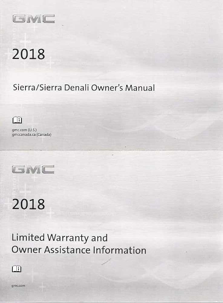 2018 gmc sierra 1500 denali owners manual