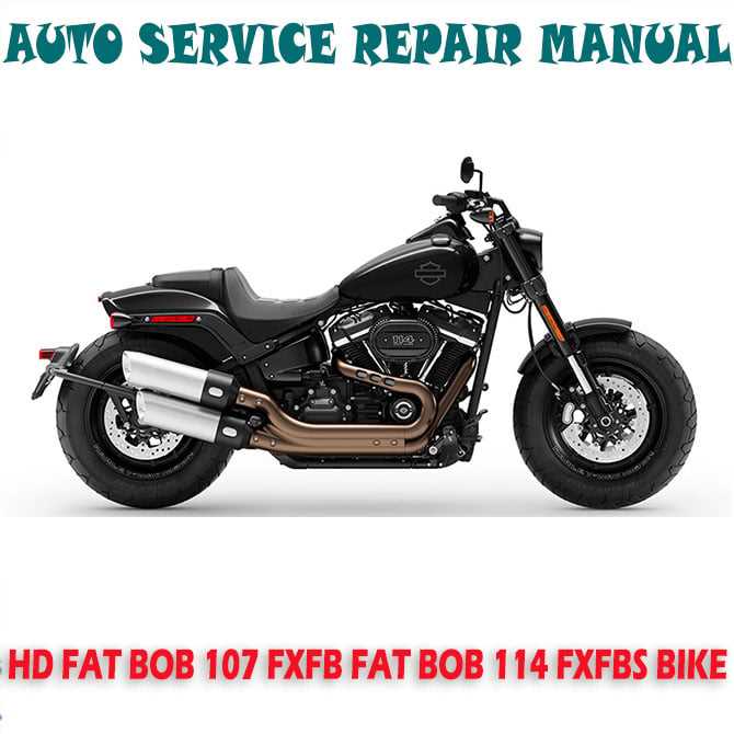 2018 harley fat bob owners manual