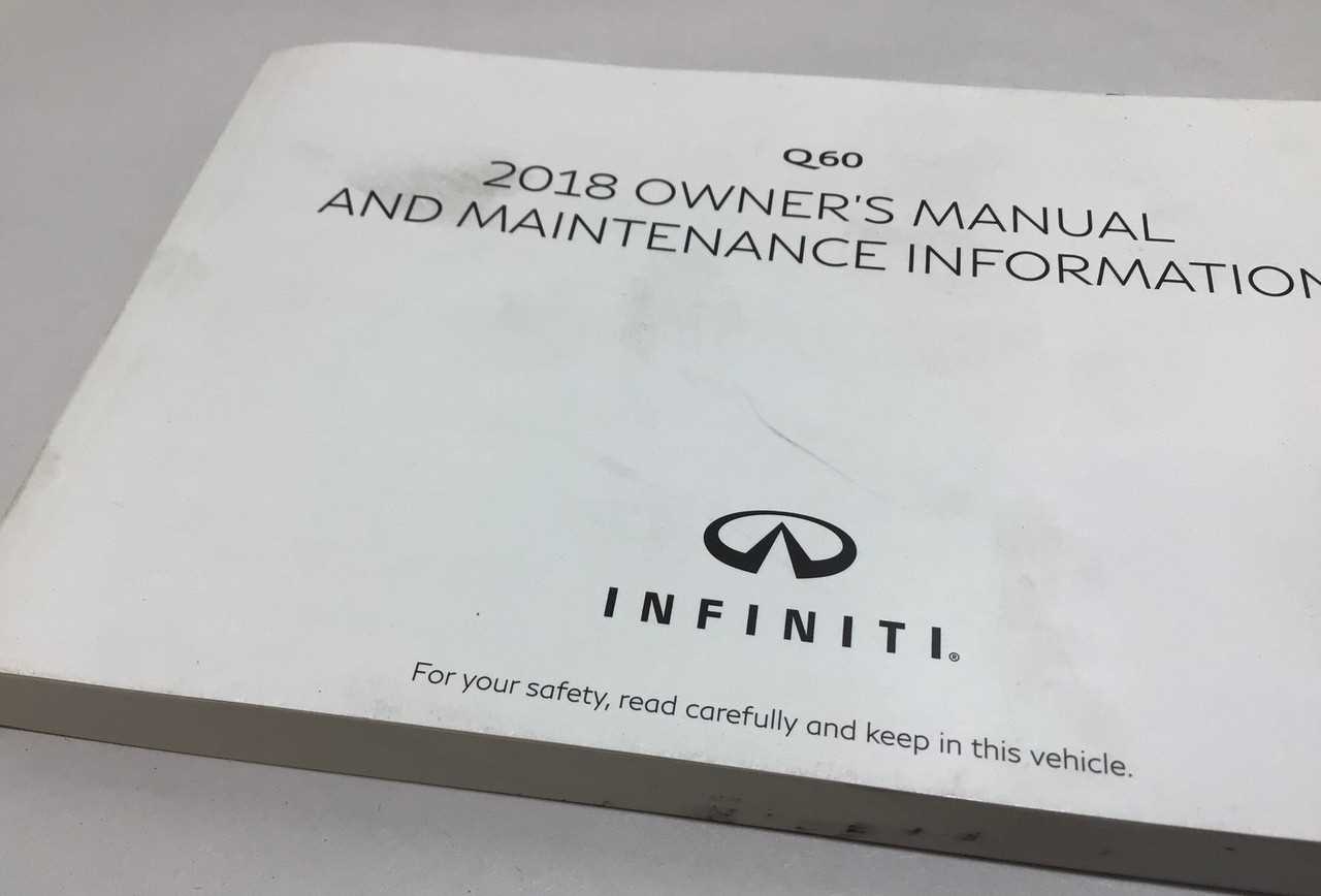 2018 infiniti q60 owners manual