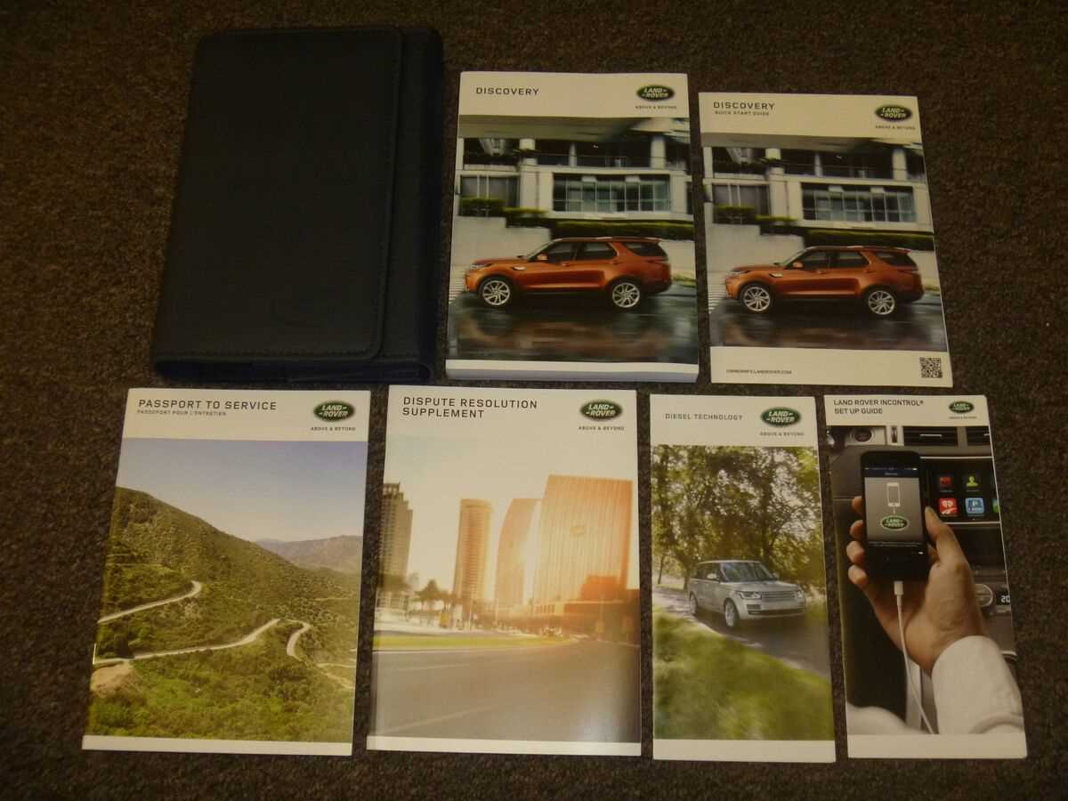 2018 land rover discovery owners manual