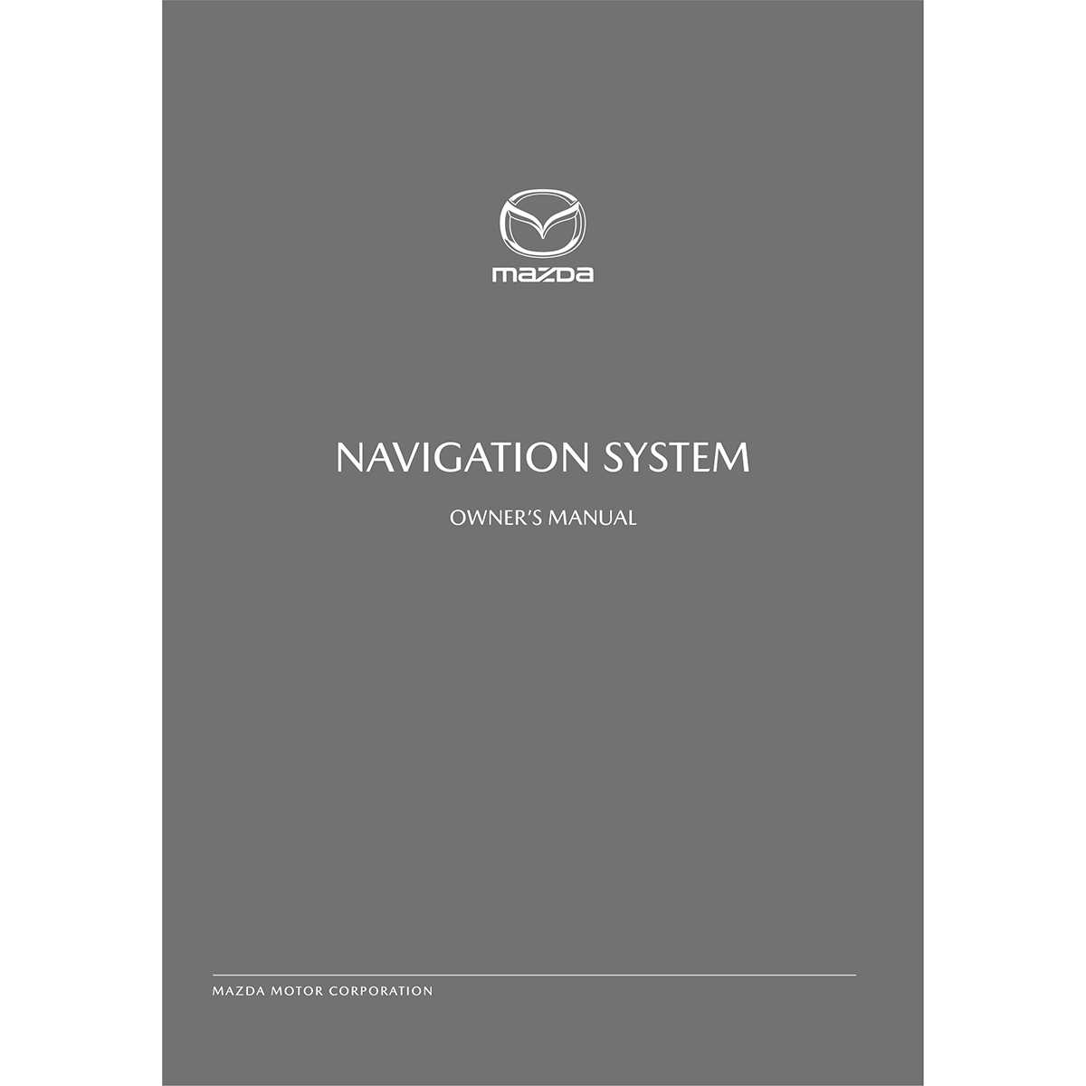 2018 mazda 3 owners manual