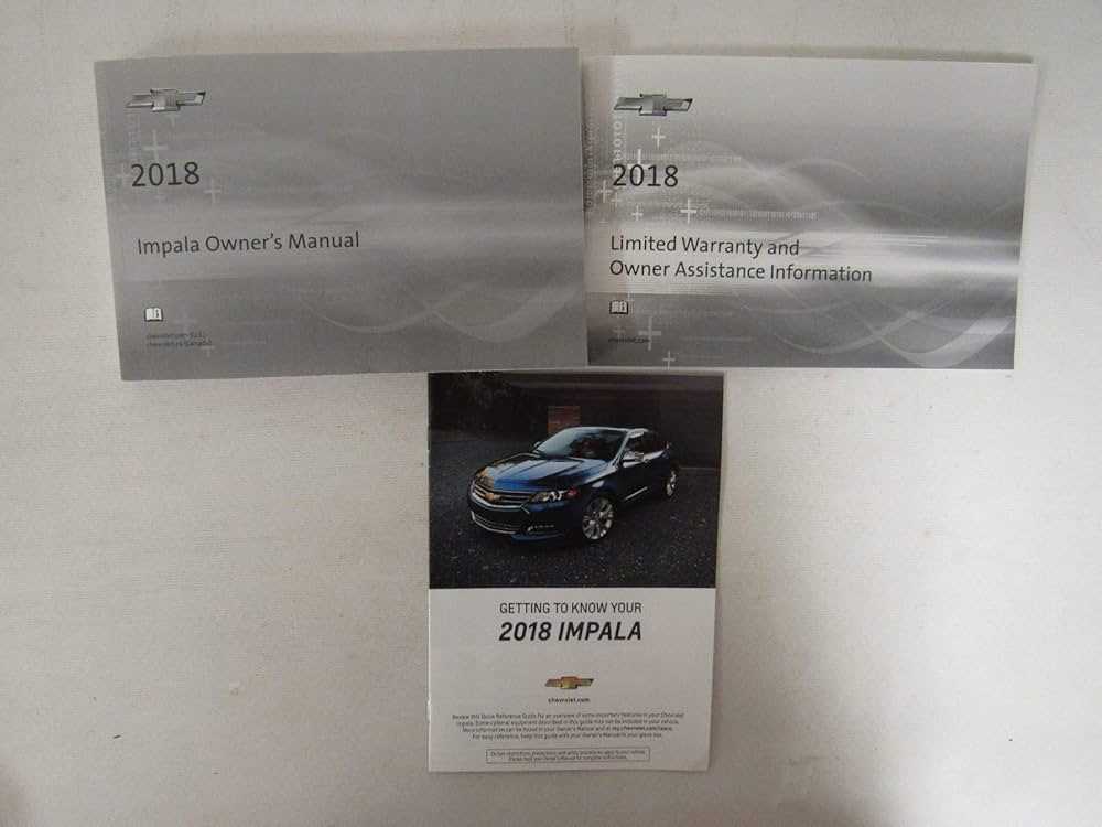 2018 chevy impala premier owners manual