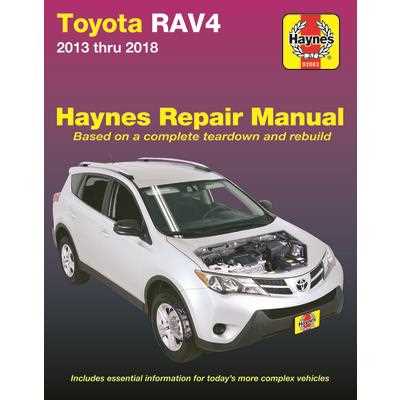 2018 toyota rav4 owners manual