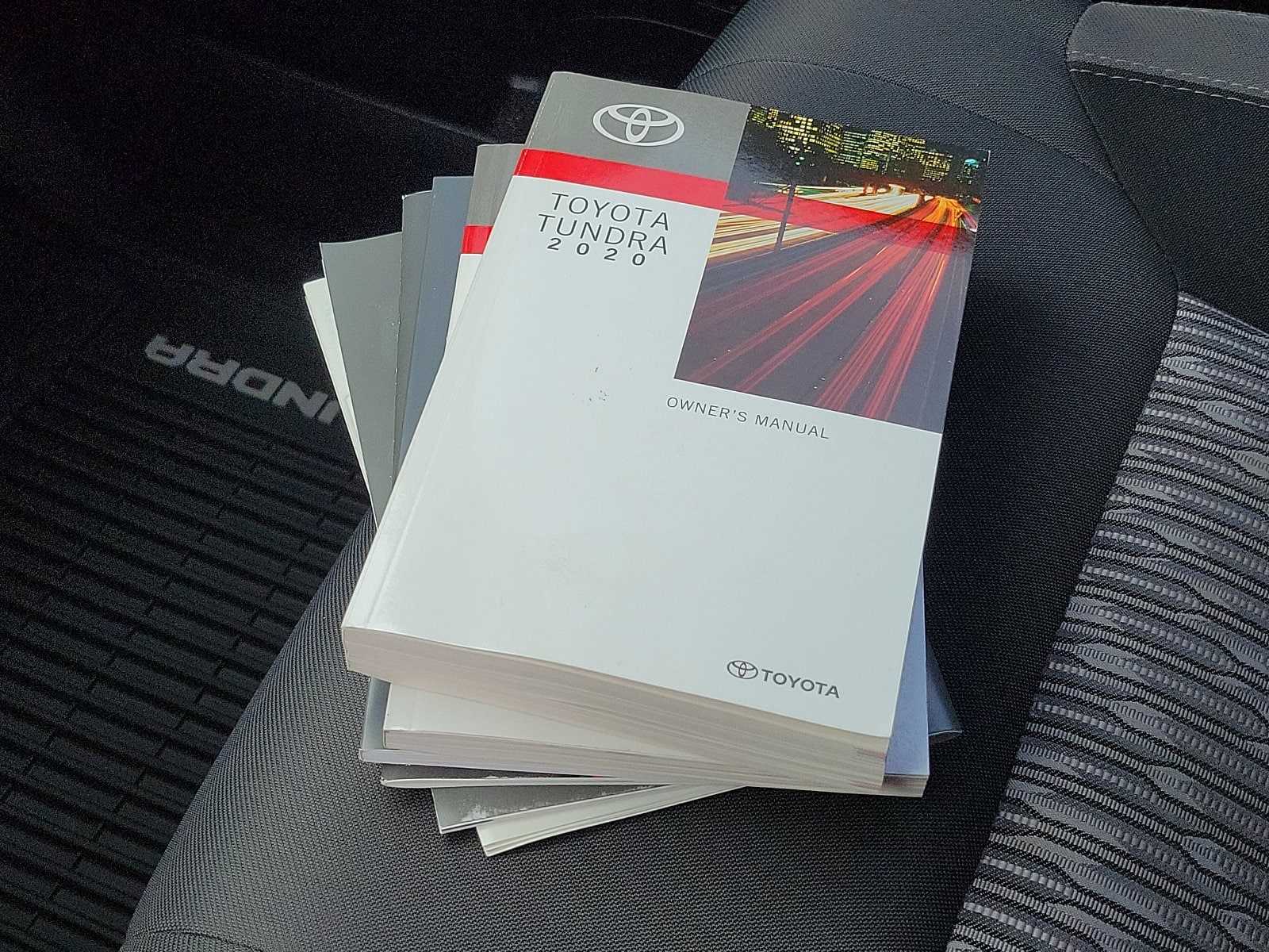 2018 tundra owners manual