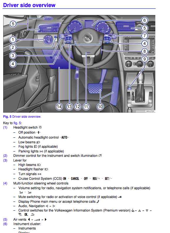 2018 vw passat owners manual