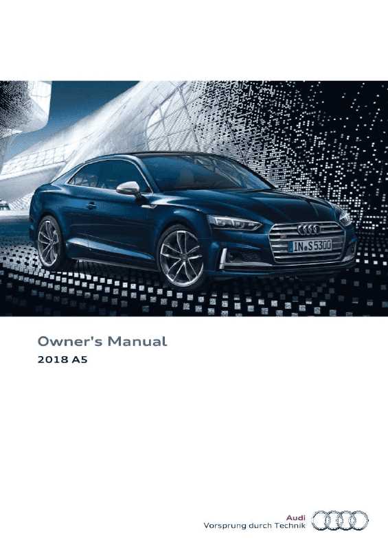 2019 audi s5 sportback owners manual