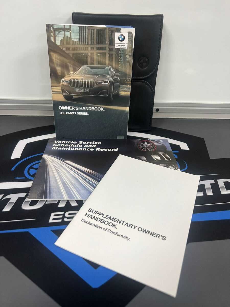 2019 bmw 7 series owners manual