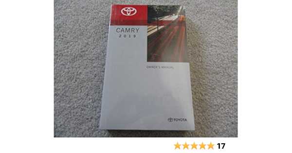 2019 camry hybrid owners manual