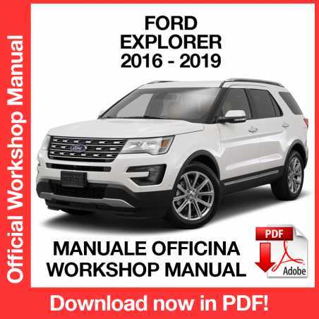 2019 ford explorer owners manual