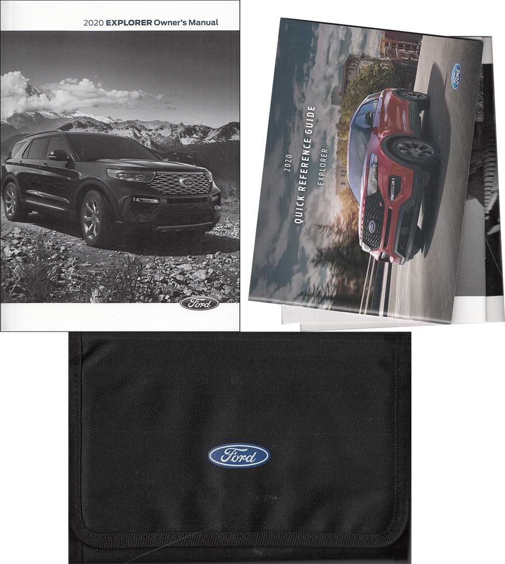 2019 ford explorer owners manual