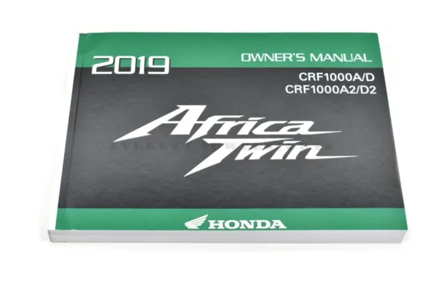 2019 honda africa twin owners manual