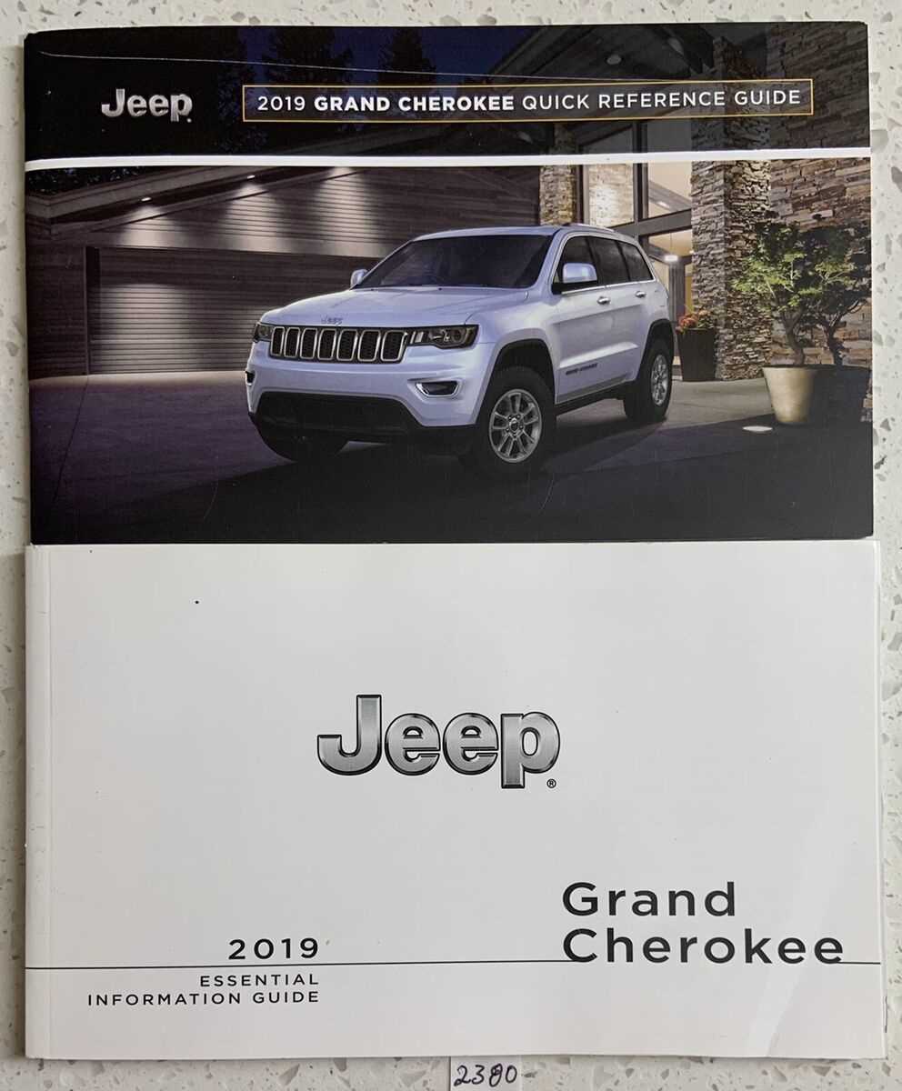 2019 jeep grand cherokee high altitude owners manual