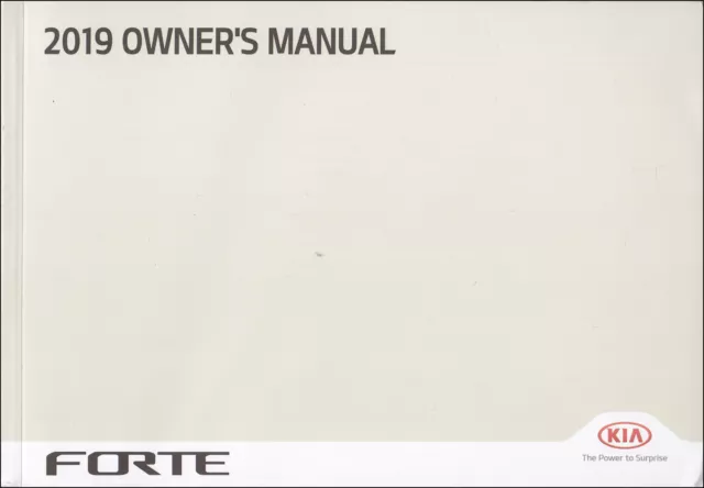 2019 kia forte owners manual