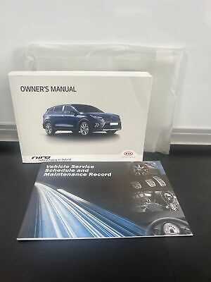 2019 kia niro owners manual