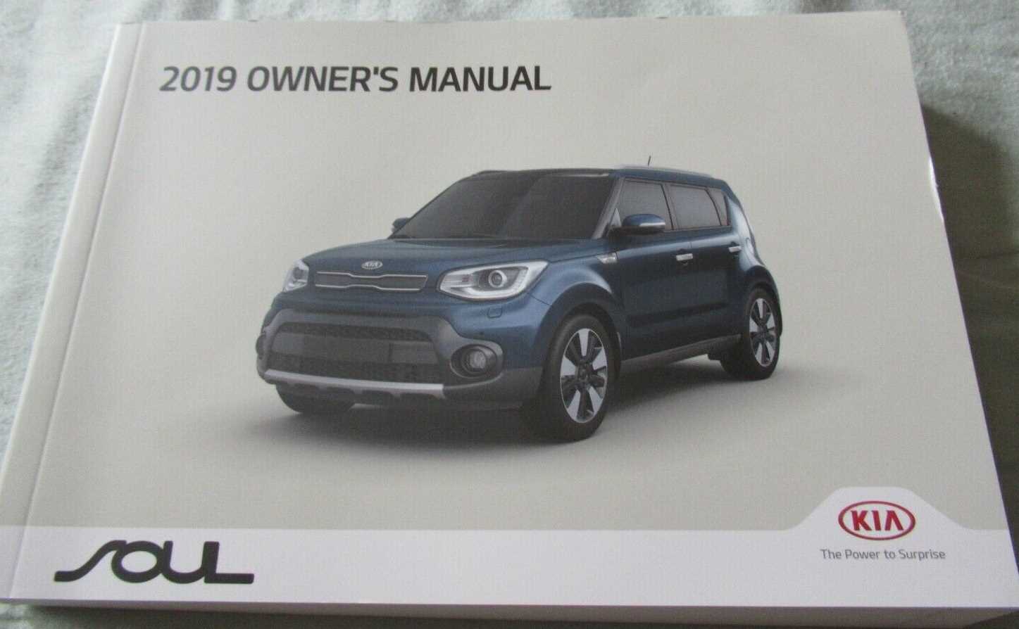 2019 kia soul owners manual