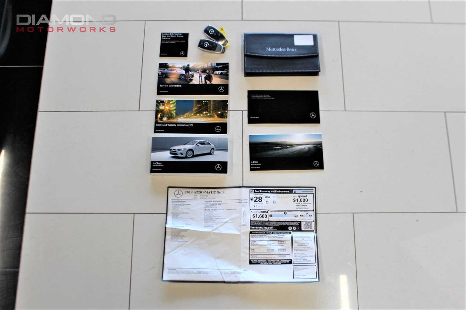 2019 mercedes a220 owners manual