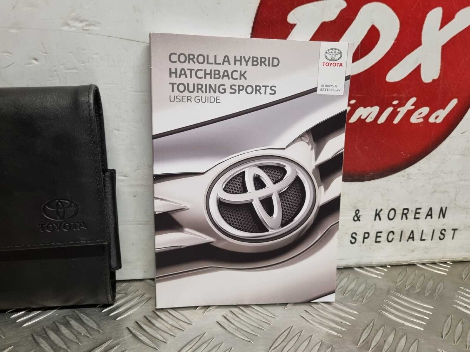 2019 toyota corolla se owners manual