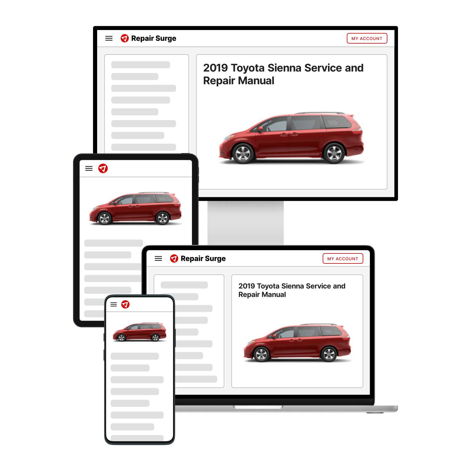 2019 toyota sienna xle owners manual