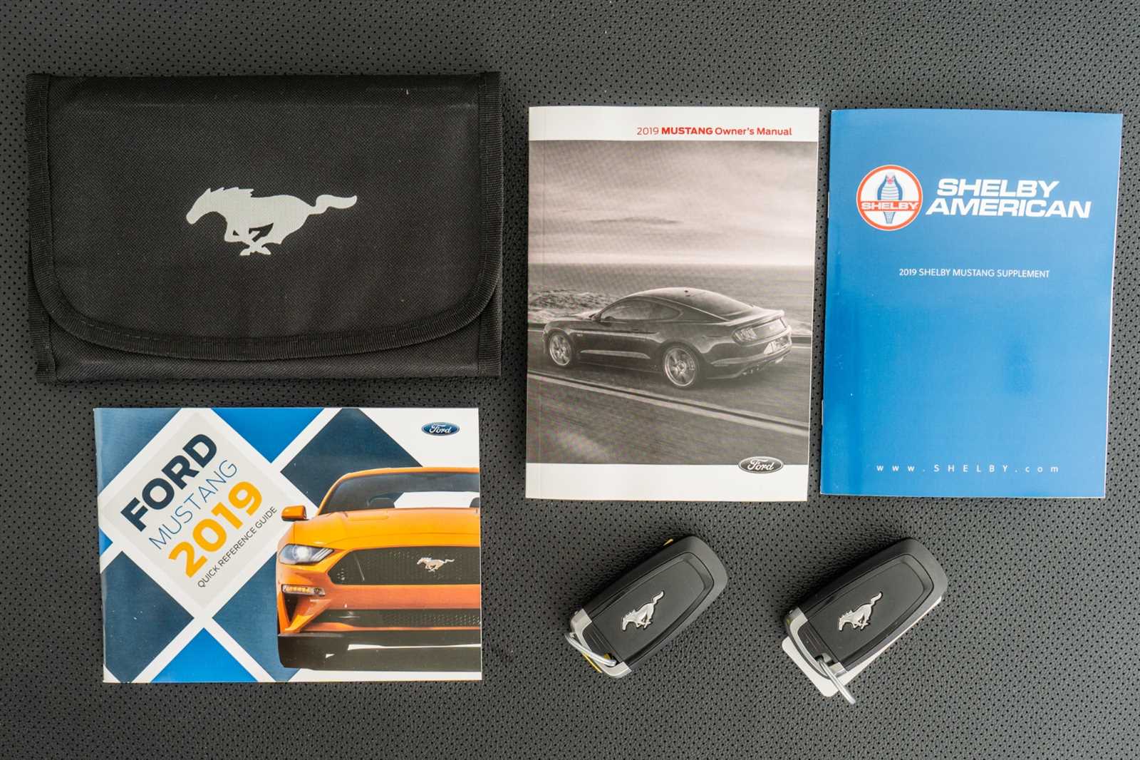 2019 mustang bullitt owners manual