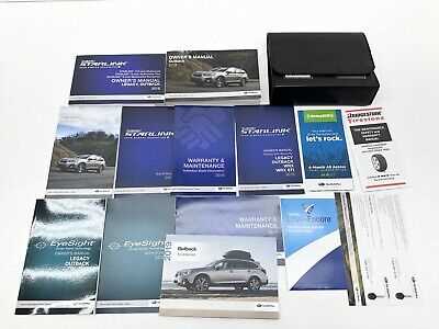 2019 subaru outback owners manual