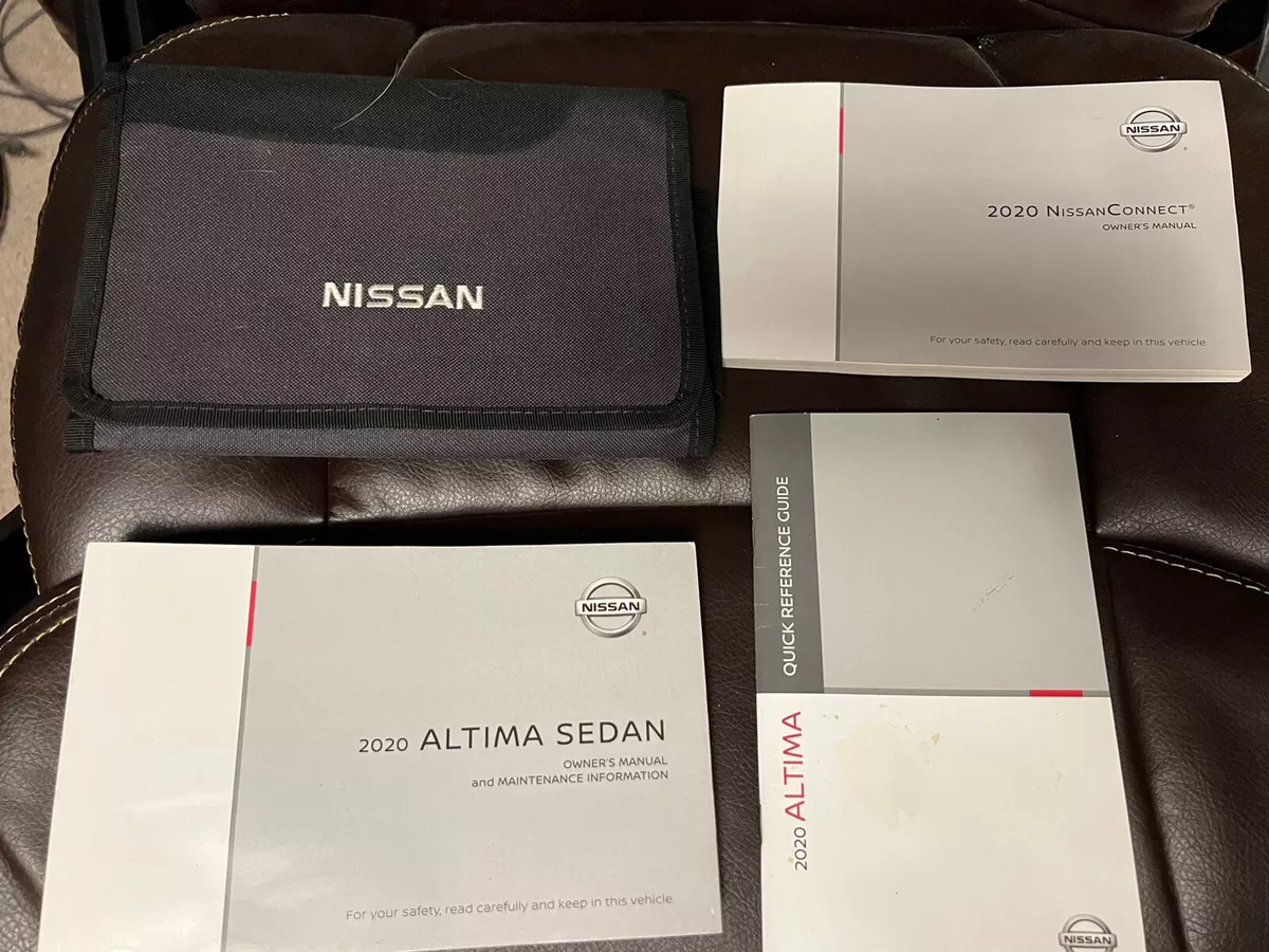 2020 altima owners manual