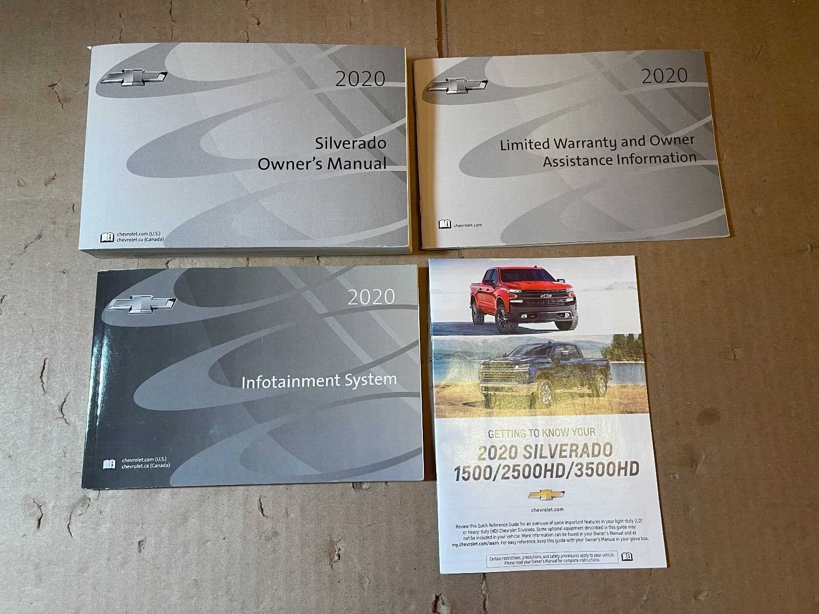 2020 chevy silverado 1500 owners manual