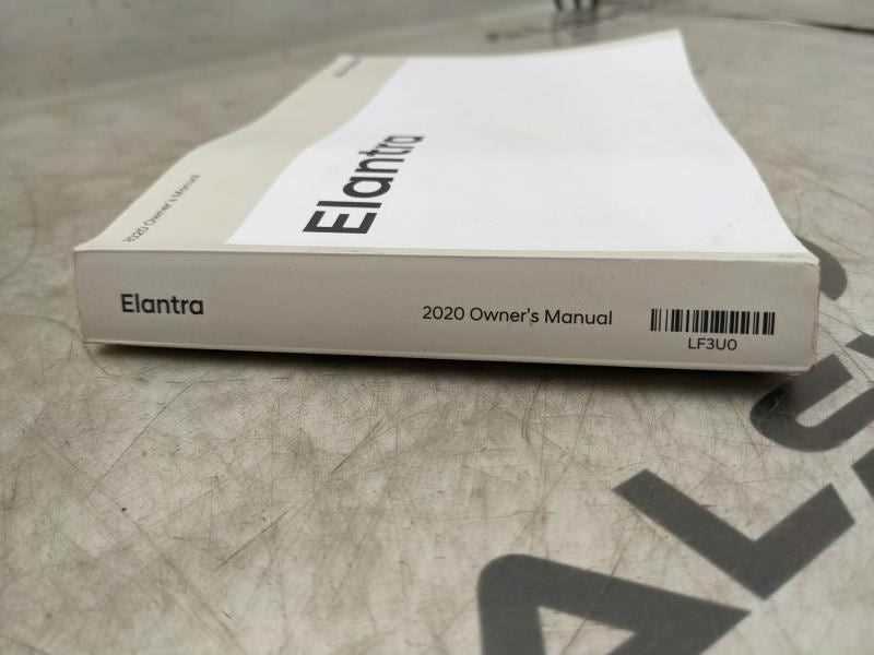 2020 elantra owners manual