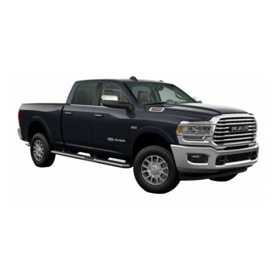 2020 ram 2500 diesel owners manual