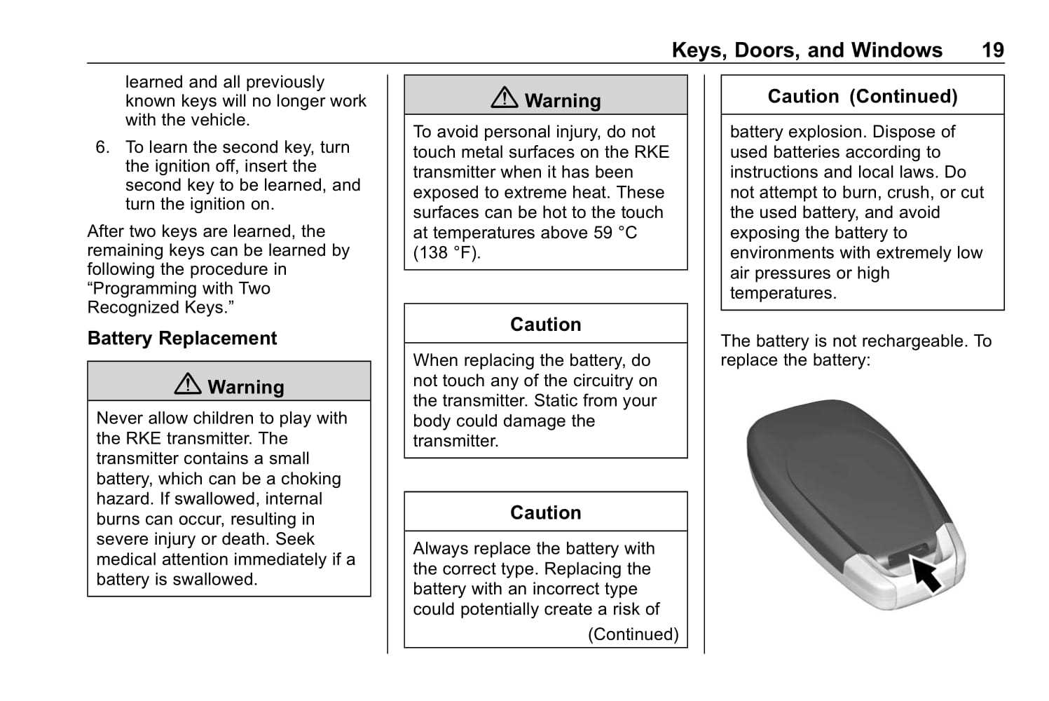 2020 chevy trax owners manual