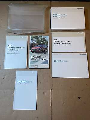 2020 hyundai ioniq hybrid owners manual