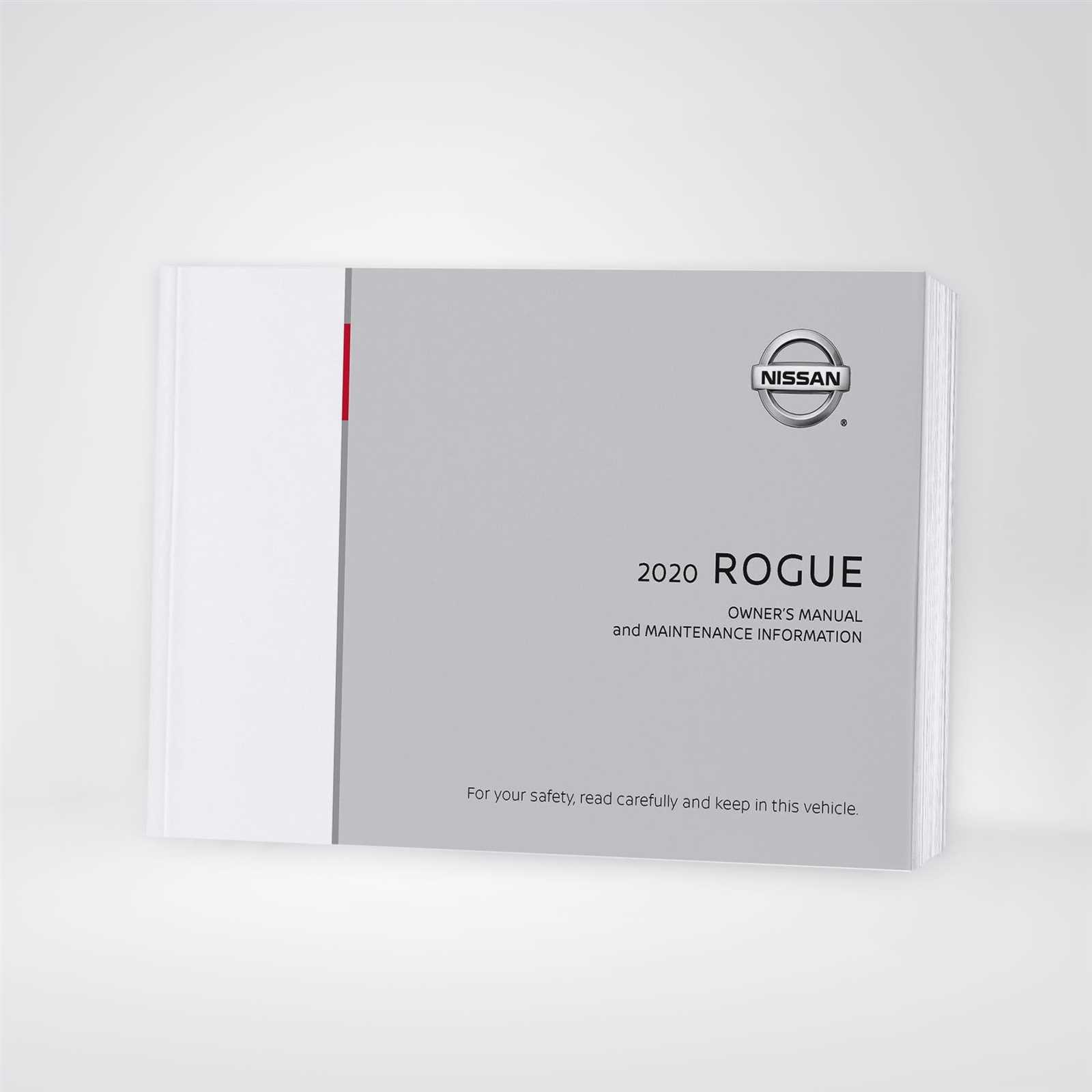 2020 nissan rogue owners manual