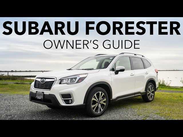 2020 subaru ascent touring owners manual