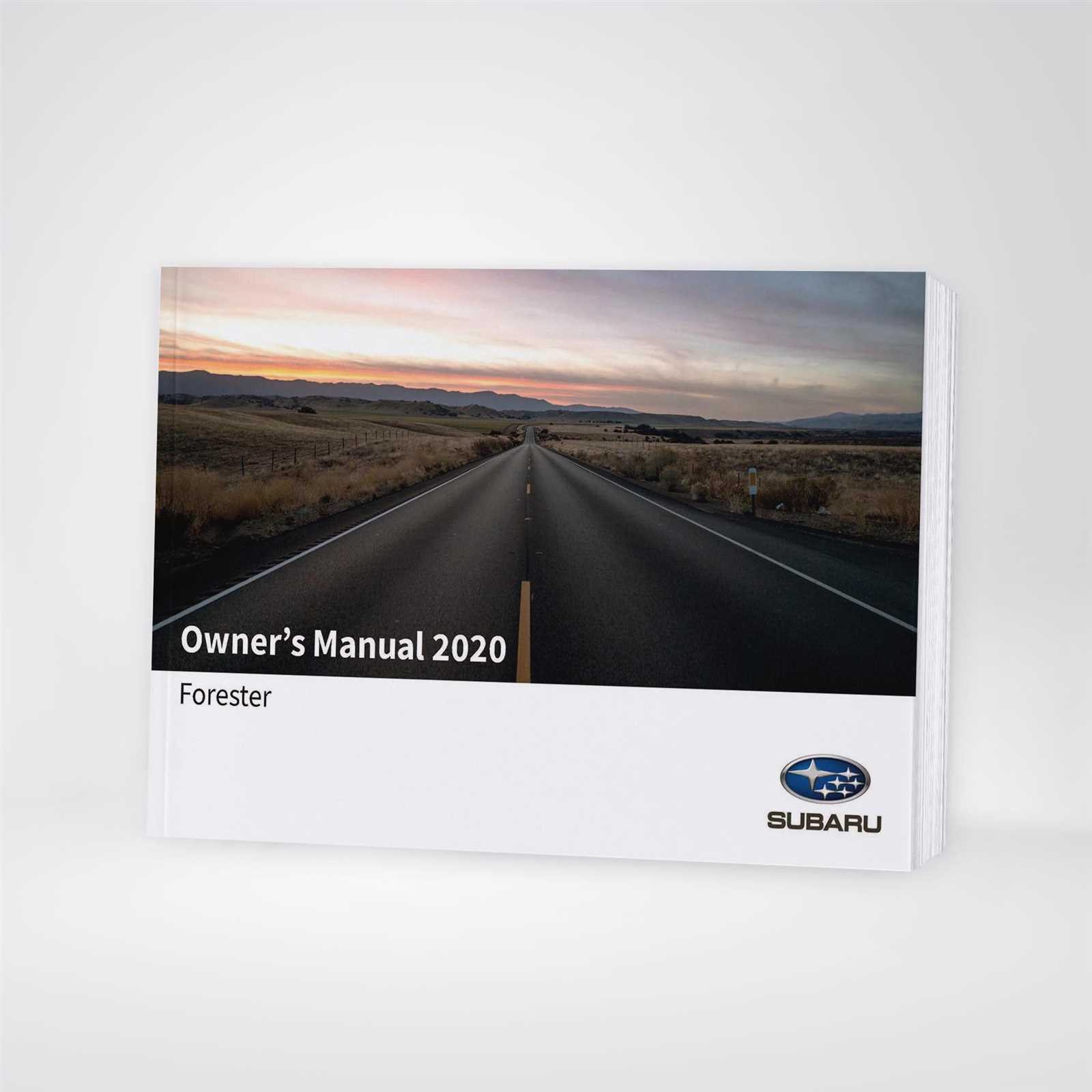 2020 subaru forester owners manual