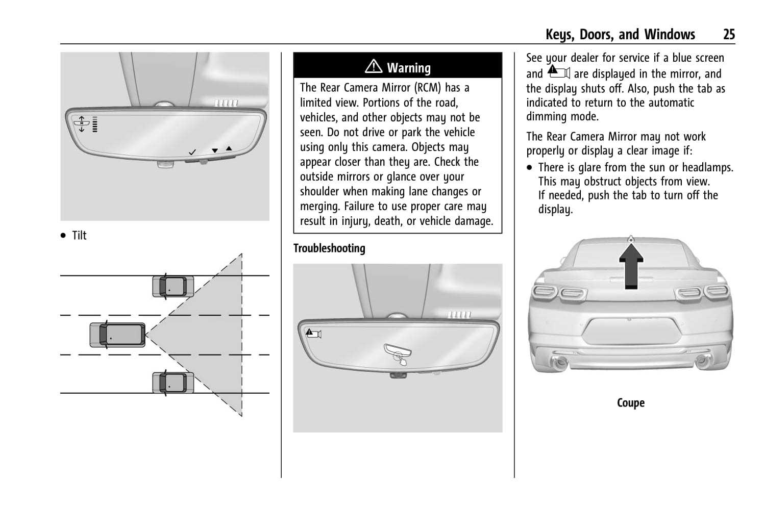 2021 camaro owners manual