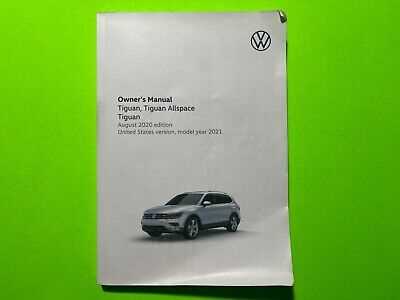 2021 vw tiguan owners manual 2021 vw tiguan owners manual