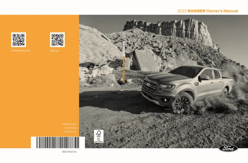 2021 ranger owners manual