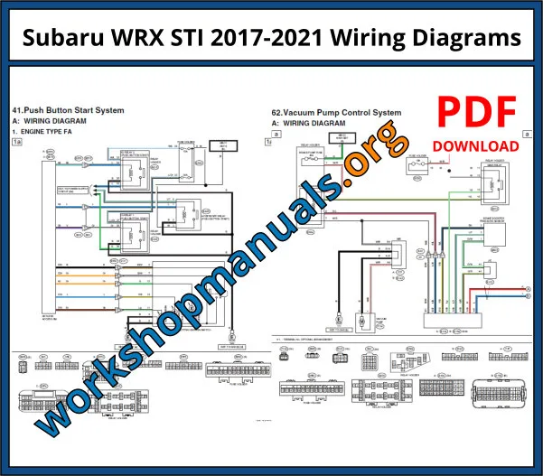 2021 subaru wrx owners manual