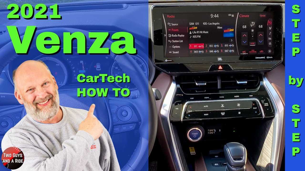 2021 toyota venza owners manual