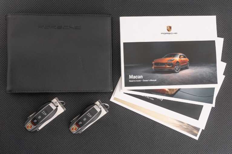 2022 porsche macan owners manual