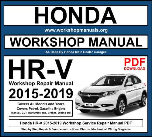 2023 honda hr v owners manual