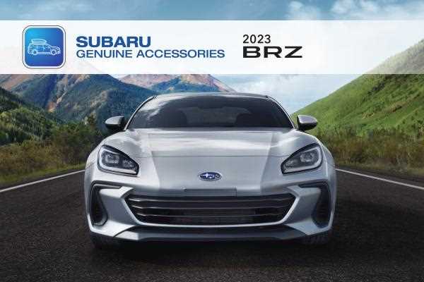 2023 brz owners manual