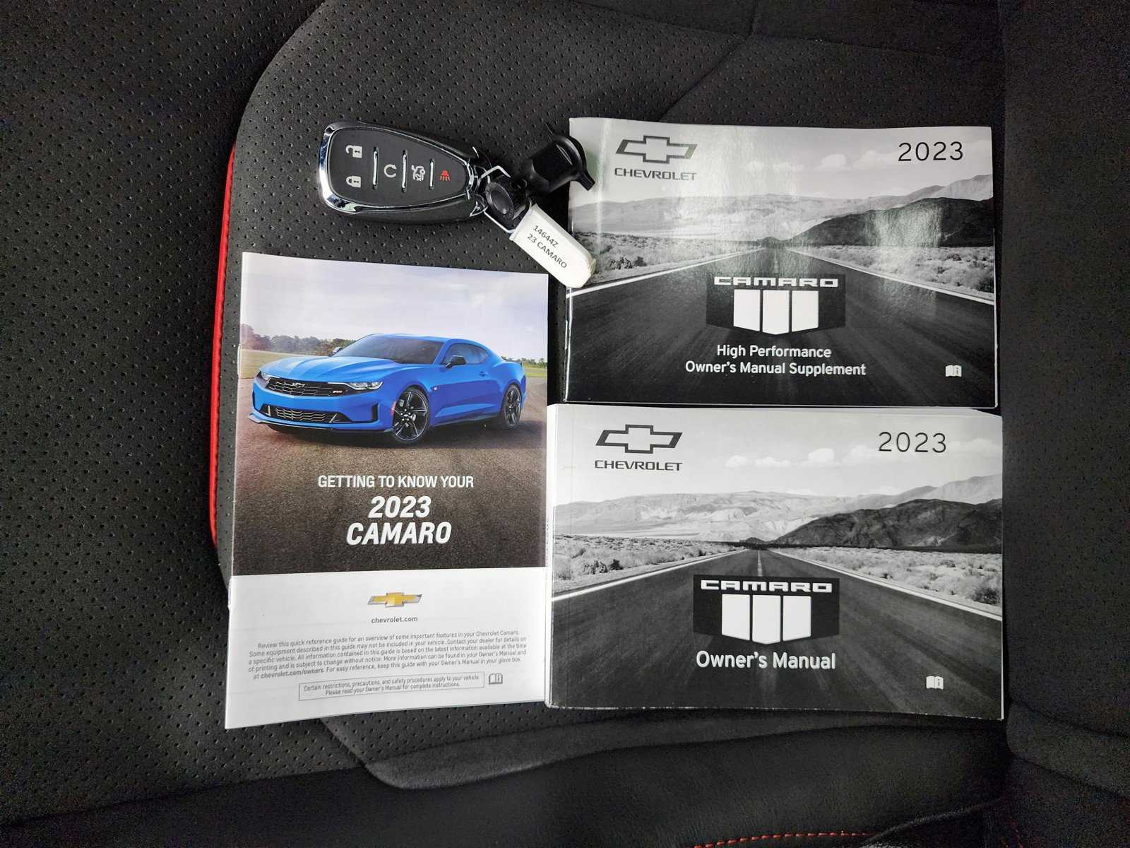 2023 camaro zl1 owners manual