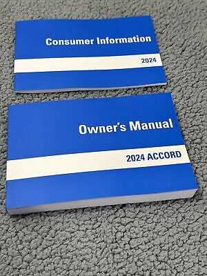 2024 honda accord owners manual