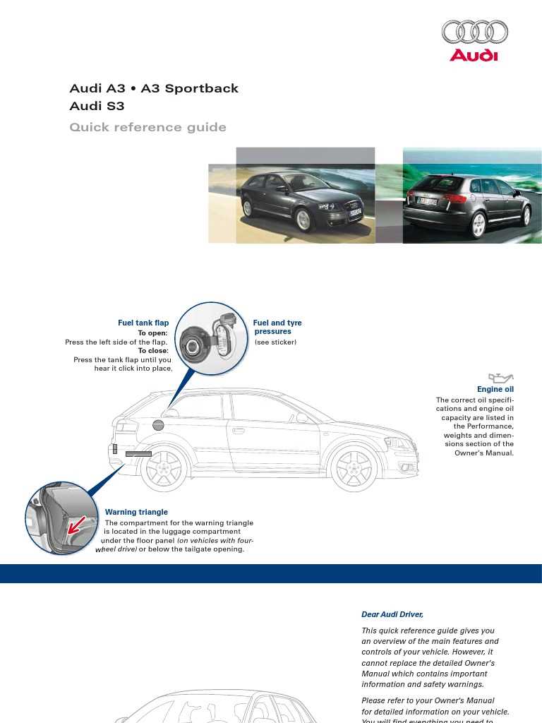 audi a3 2019 owners manual