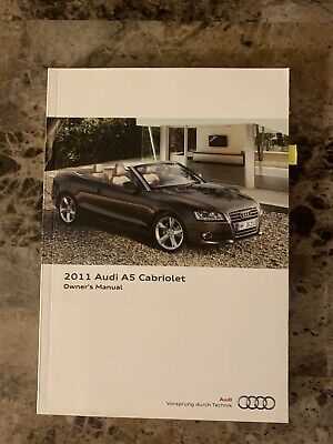 audi a5 cabriolet owners manual