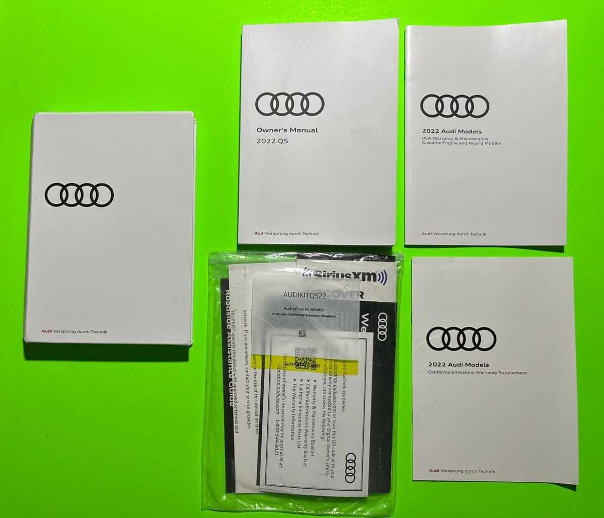 audi q5 owners manual 2022